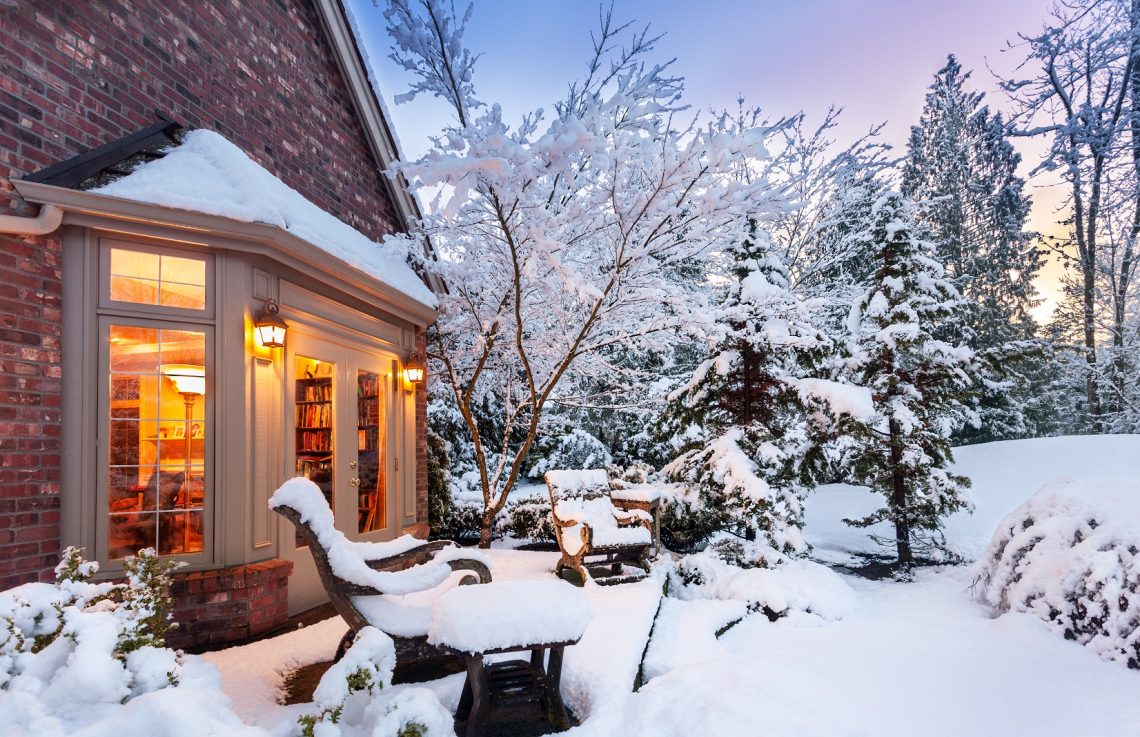 Zo geniet je van je tuin in de winter